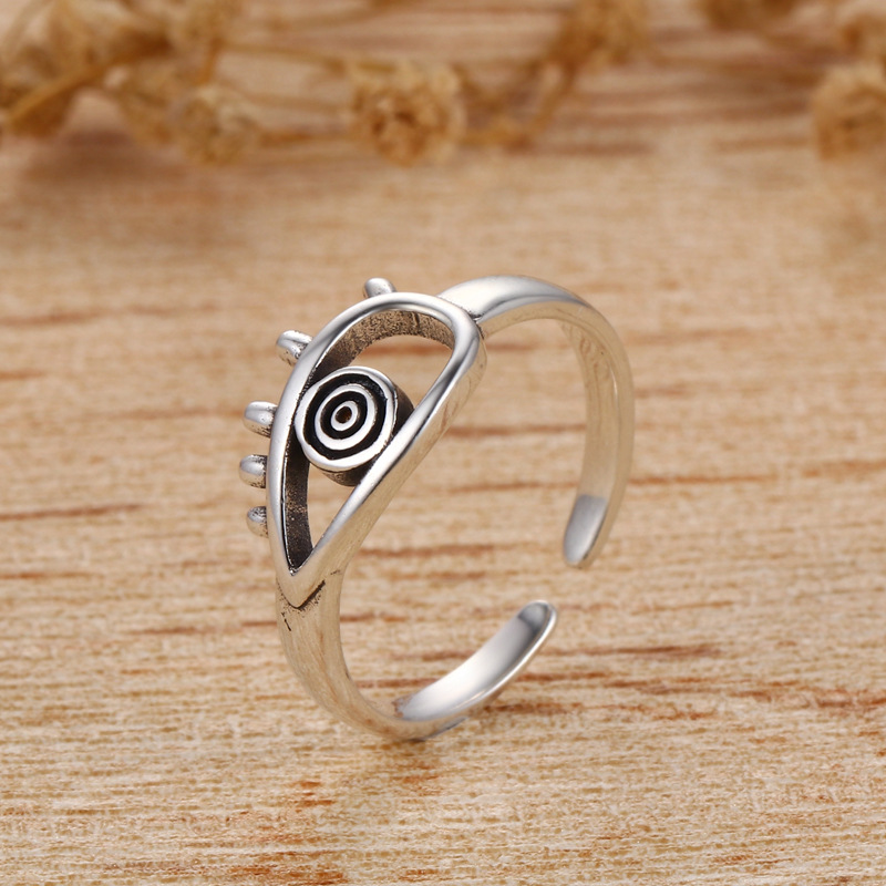 Thai Silver Personalized Niche Design Exquisite Index Finger Ring