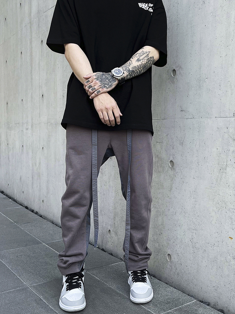 Title 6, Colorful Terry Cotton Sweatpants Stitched on th...