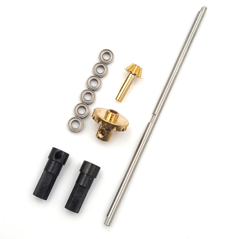Climbing Off-road Remote Control Car 4-6WD Military Card Metal Rear Axle Gear Shaft Kit