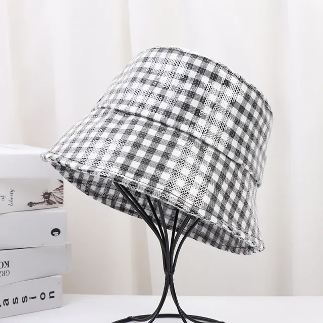 Sequin Fashion Bucket Hat Black - Shop at LoveMi