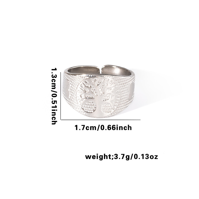 Gold-Plated Hollow Heart Ring, picture 4 of 12