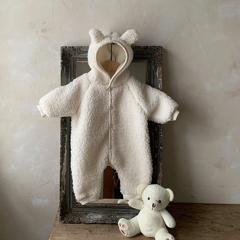Baby Winter Boys And Girls Bear Double-sided