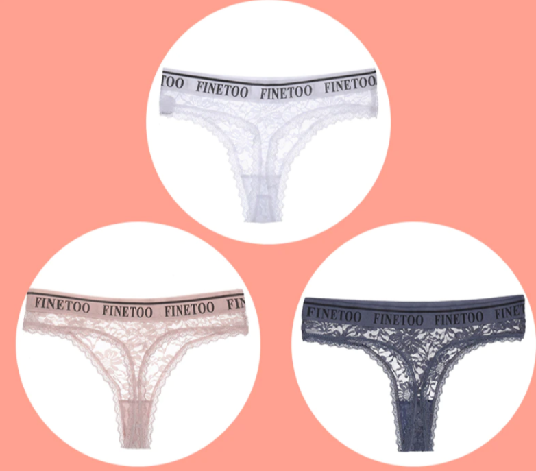 Title 7, String pour femme en dentelle, T-Pants conforta...