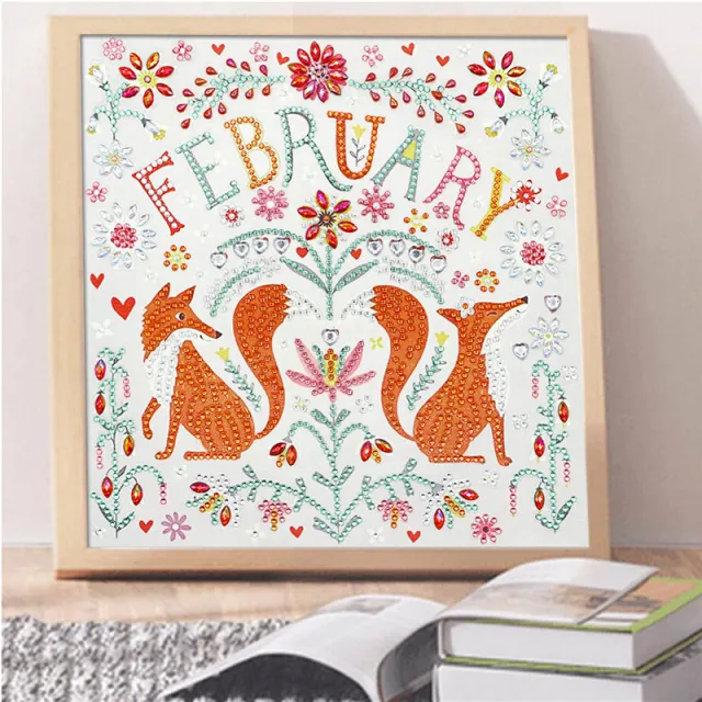DIY Diamond Embroidery Animal Flower Painting Decoration - Shop at LoveMi