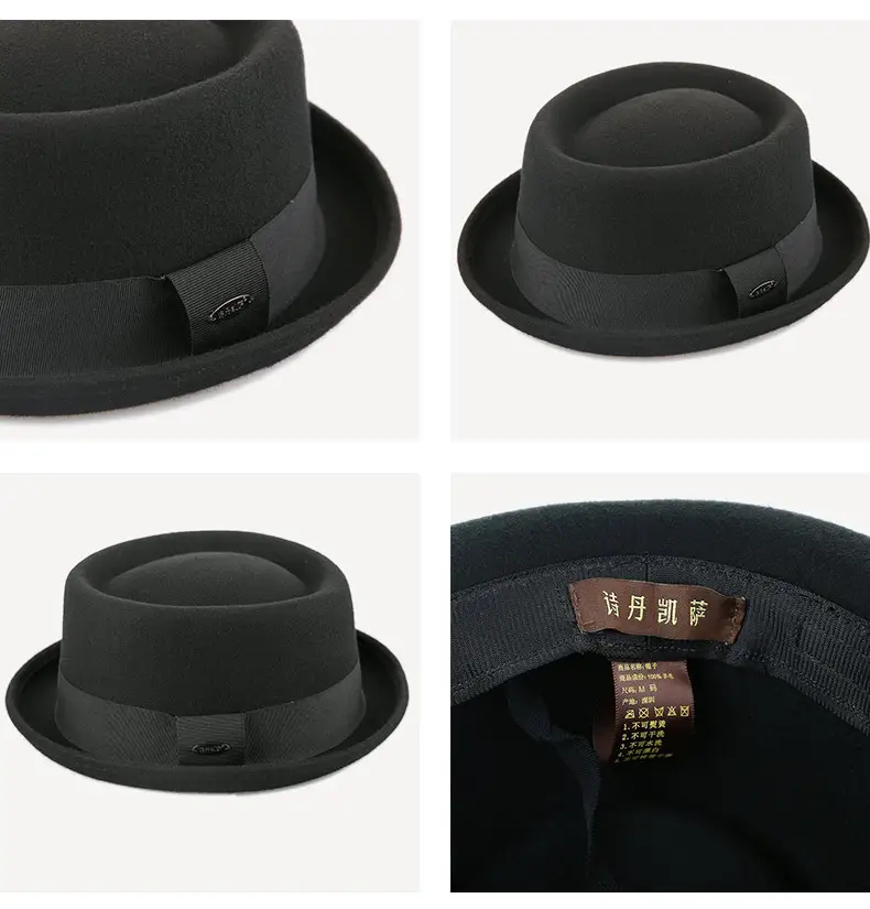 Fashionable And Simple Men's Warm Fashion Woolen Hat