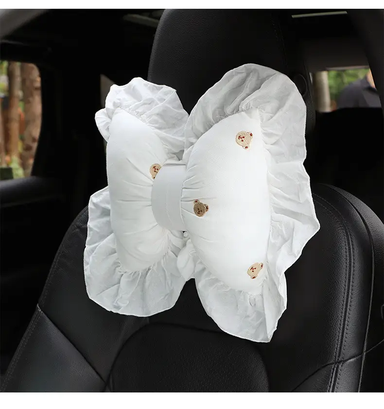 Love Bear Ice Silk Car With Single Piece Cushion