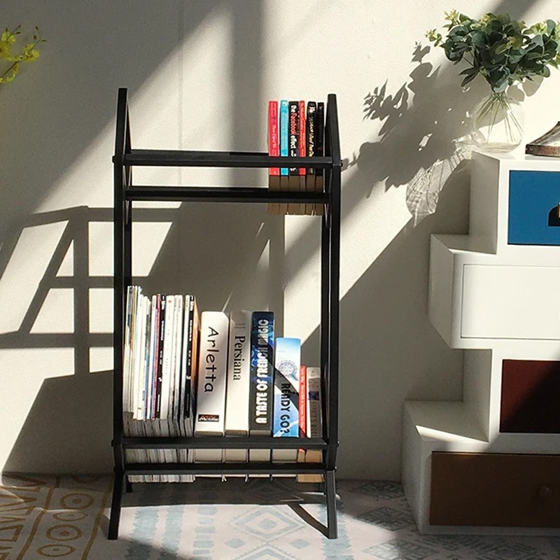 Metal Vinyl Record Stand Holds 140-160 LPs Black Storage Organizer&Display Rack — image 9