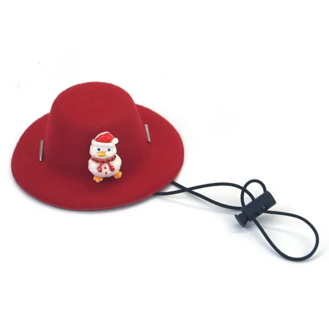 Pet Christmas Hat Felt Cloth Soft Cute Decorate Cosplay Dog Clothing Accessories Cat Festival Grooming Hat Supplies New Year Snowman Duck - Shop at LoveMi