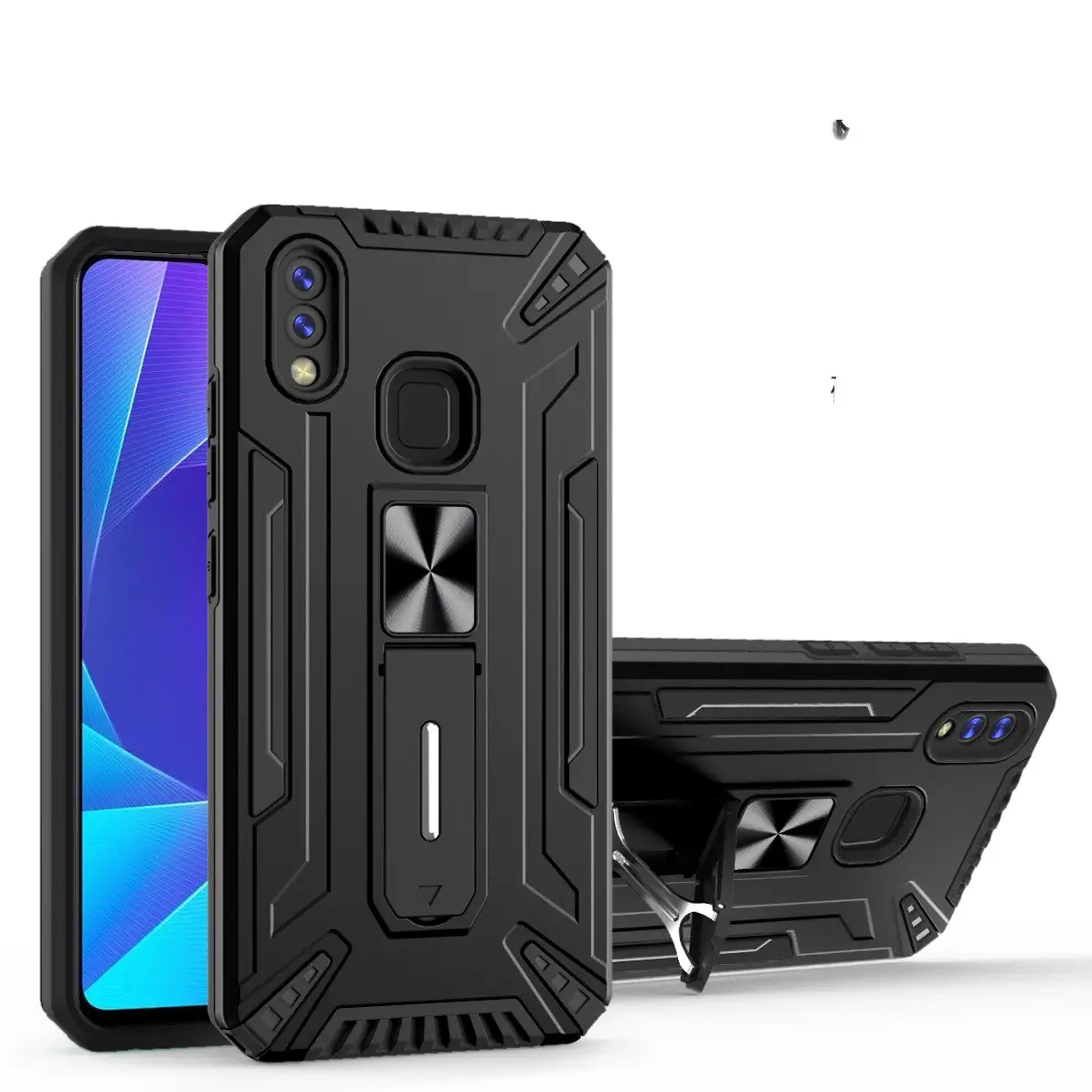 TPU PC Soft Shell Two-in-one Car Magnetic Invisible Bracket Protective Cover