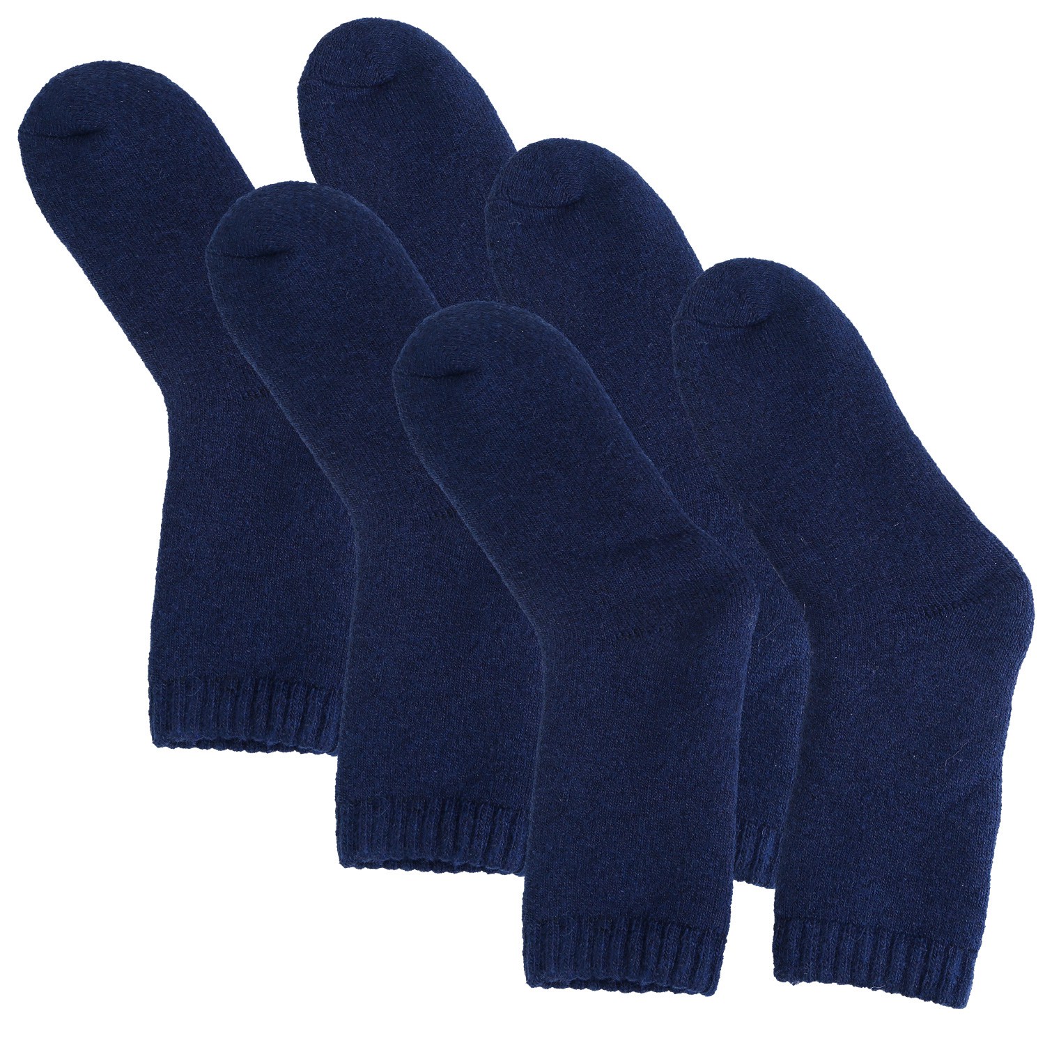 3 Color Options -- 3 Pairs Men Warm Wool Socks Soft Cozy Winter Thermal Socks For Men Thick Heat-Trapping Moisture Wicking Socks Indoor Outdoor — foto 6