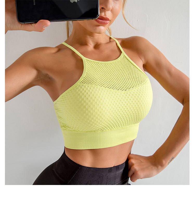 Title 9, Mesh Hollow Fitness Vest Beautiful Back Sports Bra