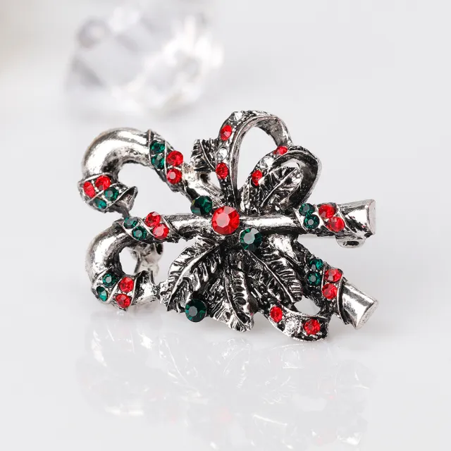 New Retro Personality Creative Christmas Brooch Silver - Shop at LoveMi
