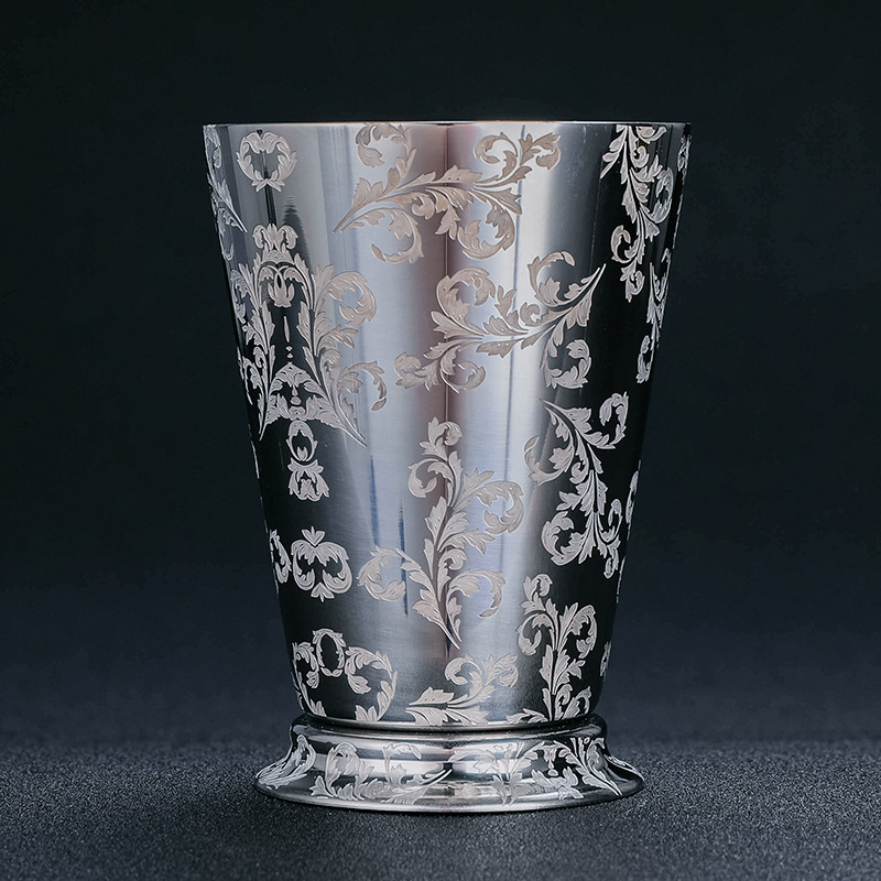 Title 1, 304 Stainless Steel Thick Etched Mint Julep Coc...