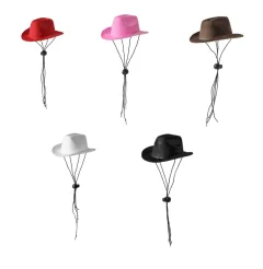 Western Cowboy Style Dogs And Cats Cowboy Pet Hat - 5Color Set - View 1