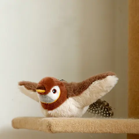 Pet Plush Toy Making Sound Electric Fish Jumping Winged