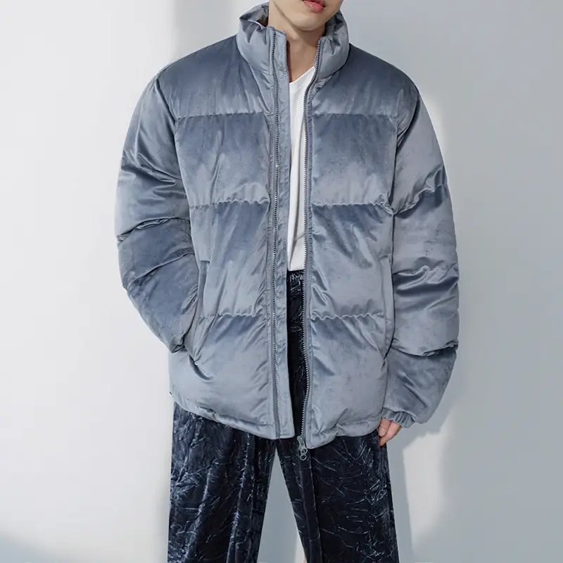Jacket Men's Korean Version Of Loose High-grade Thick Bread Clothes In Winter