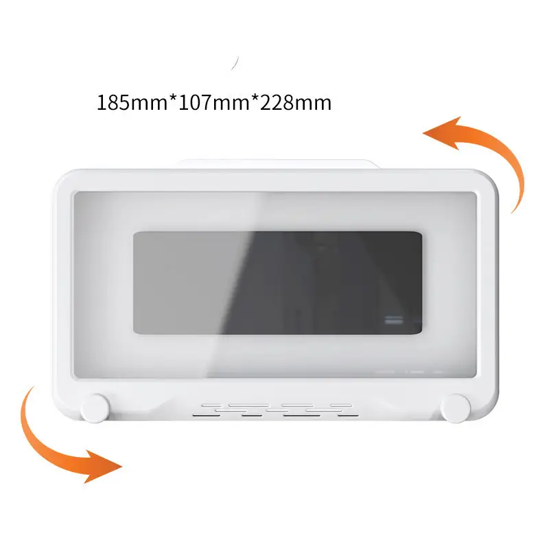 Bathroom Waterproof Anti-fog Mobile Phone Box Wall Hanging Aromatherapy Kitchen Rotatable Binge-watching Tool