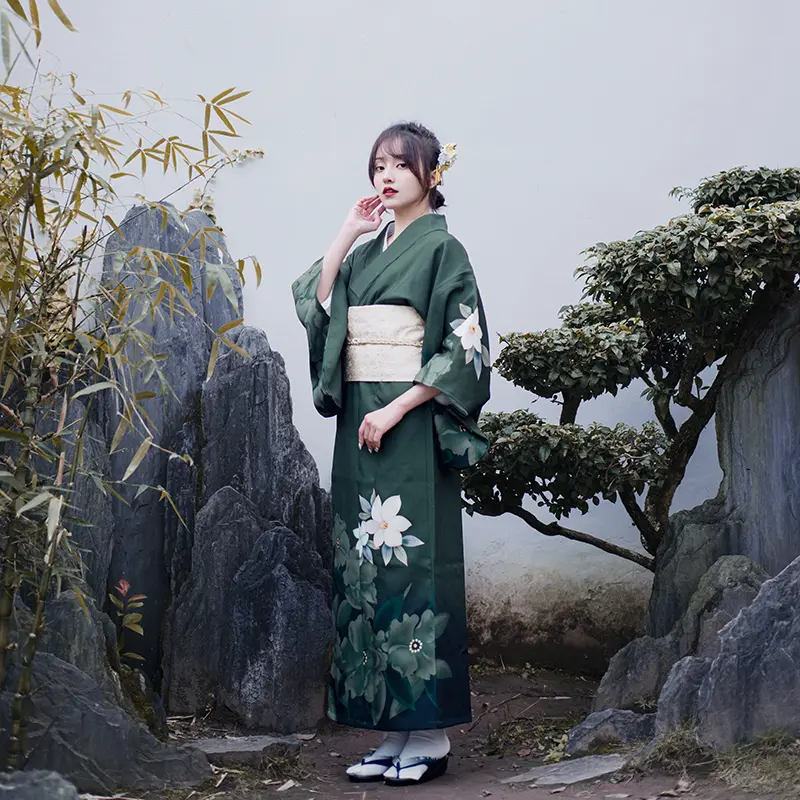 Kimono Female Summer And Elegant Bed And Breakfast Dress