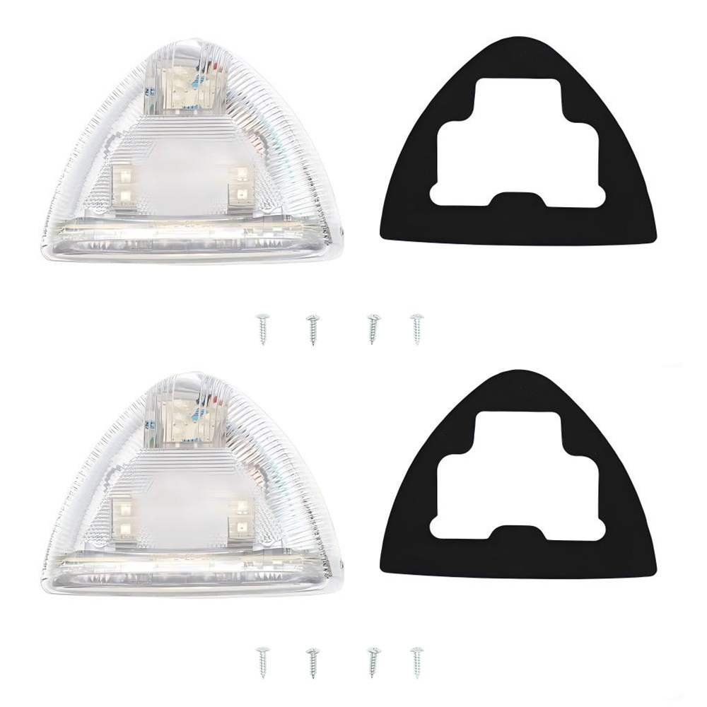 Compatible With Peterbilt Turn Signal Lights 31 LED Triangle 2Pcs