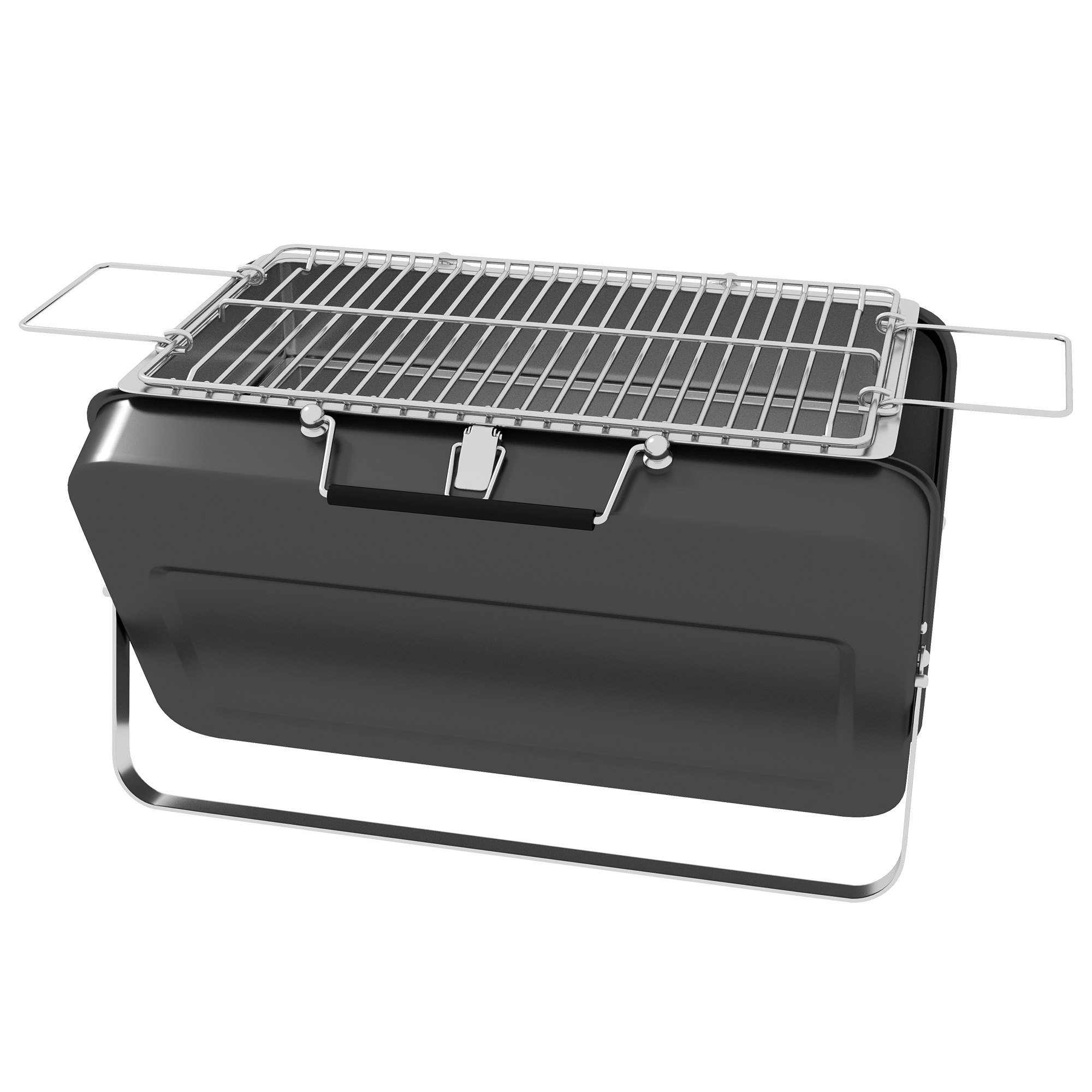 Metal barbecue grill