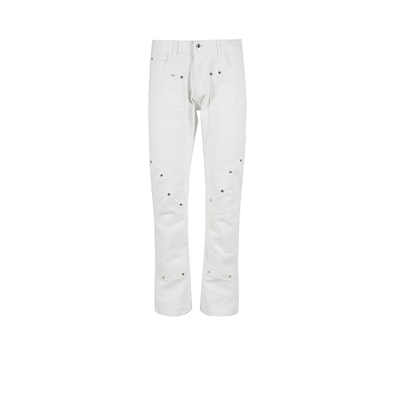 Title 6, Unisex Black And White High Street Jeans