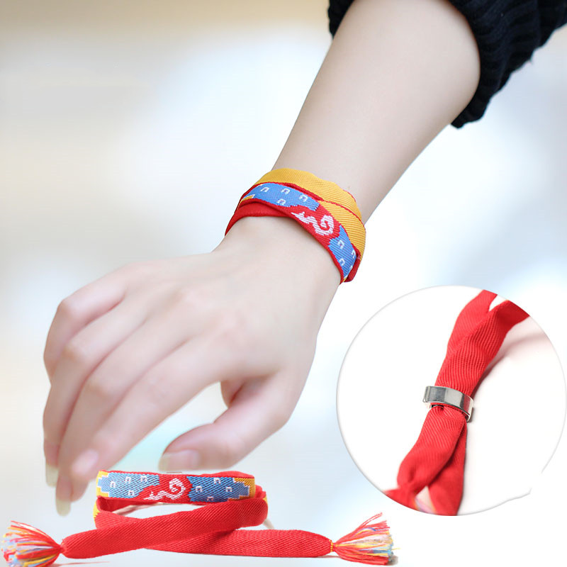 Bracelet Couple Red Rope Same Men And Women Multi-circle Head