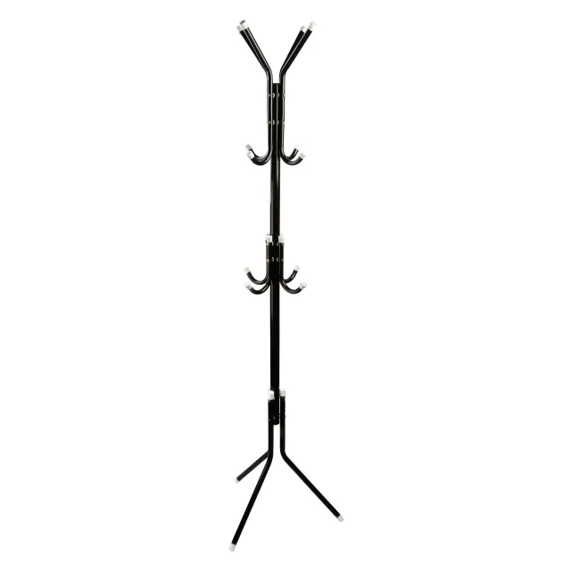 Black White Options Standing Coat Hat Rack Organizer Black - Shop at LoveMi