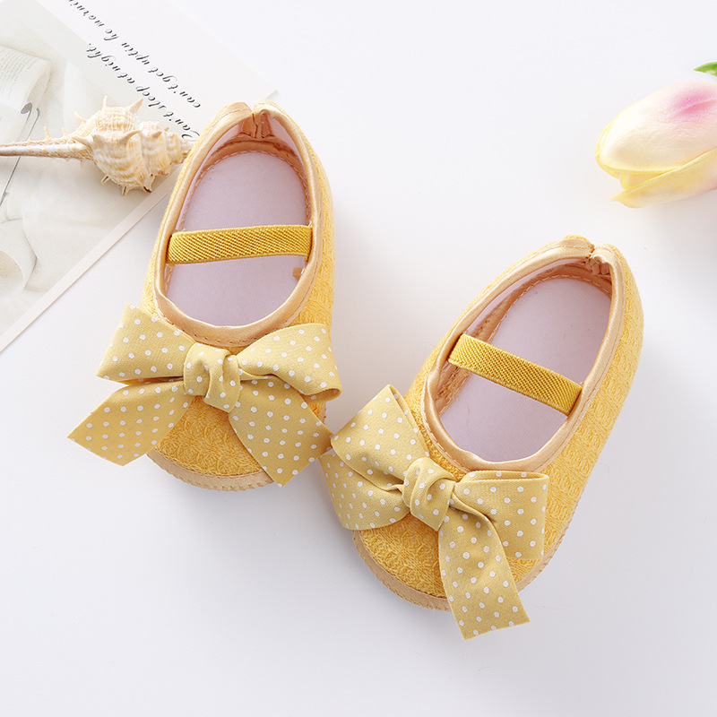 Title 6, Baby Shoes Bow Soft Sole Toddler