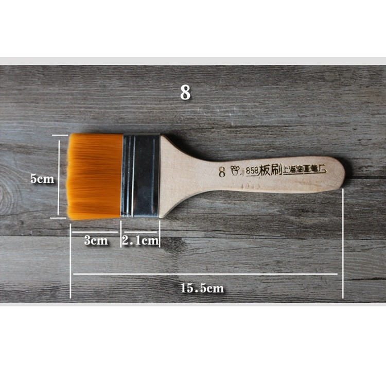 فرشاة رسم بالزيت ناشيون صناعية مع غراء