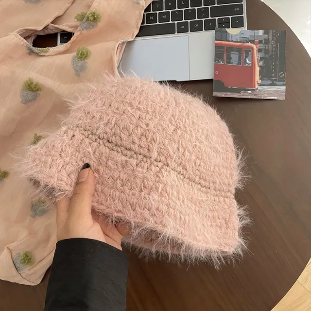 Warm Ear protection Hat For Ladies Pink - Shop at LoveMi