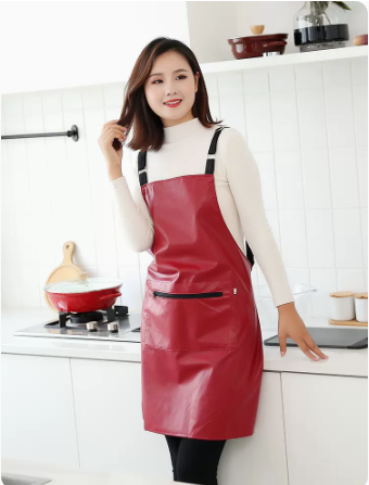 Kitchen Apron Waterproof And Oil-proof Overalls For Women