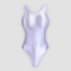 Women's Gymnastics One Piece Swimsuit Vest With Crotch - Lilac T Hip-2Xl - View 1