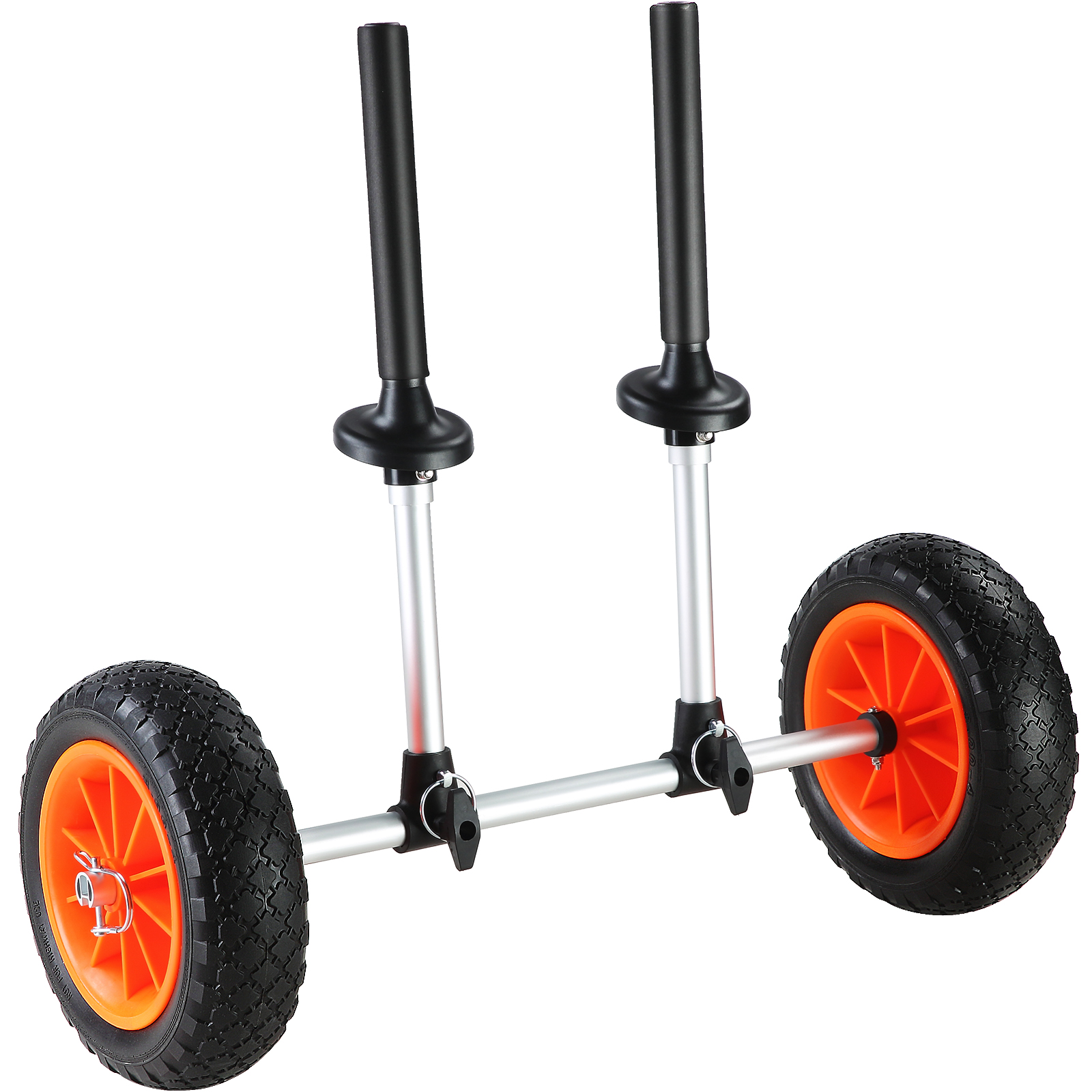 Cart, 280lbs Load Capacity, Detachable Canoe Trolley Cart With