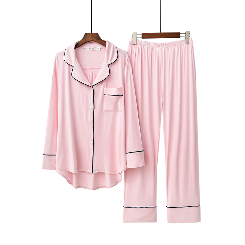 Title 6, Lapel Trousers And Long Sleeves Two Piece Loose...