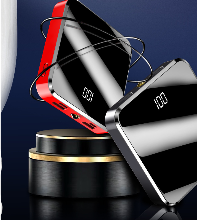 Mini Compact Full Mirror Power Bank - Image 4