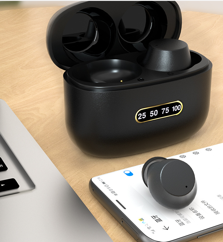 Bluetooth Headset M8 Dual Ear Stereo Touch Mode Wireless - Image 3