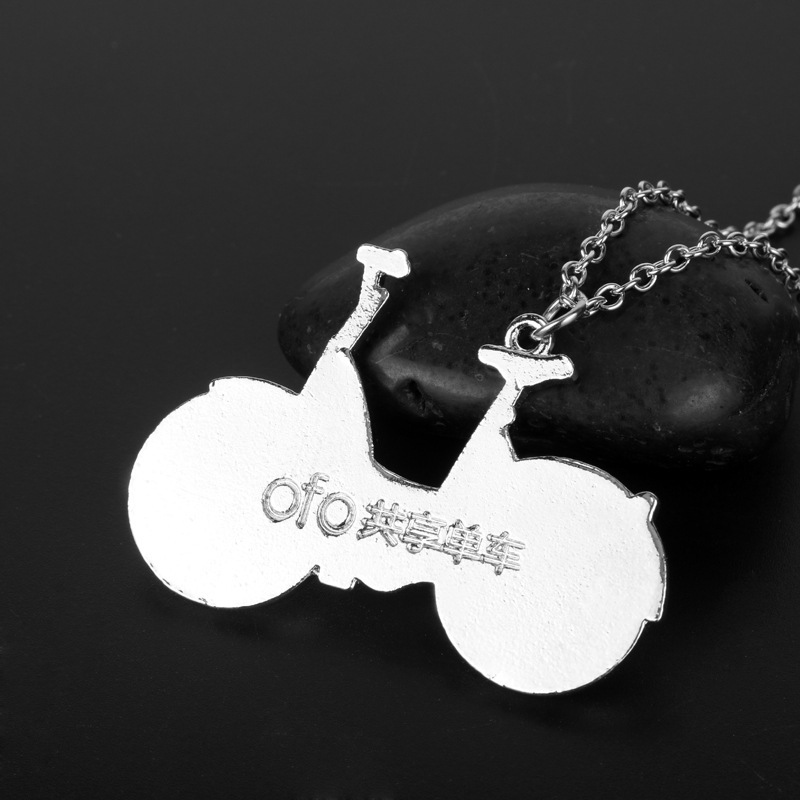 Fashion Creative Sharing Bicycle Bicycle Necklace Personality