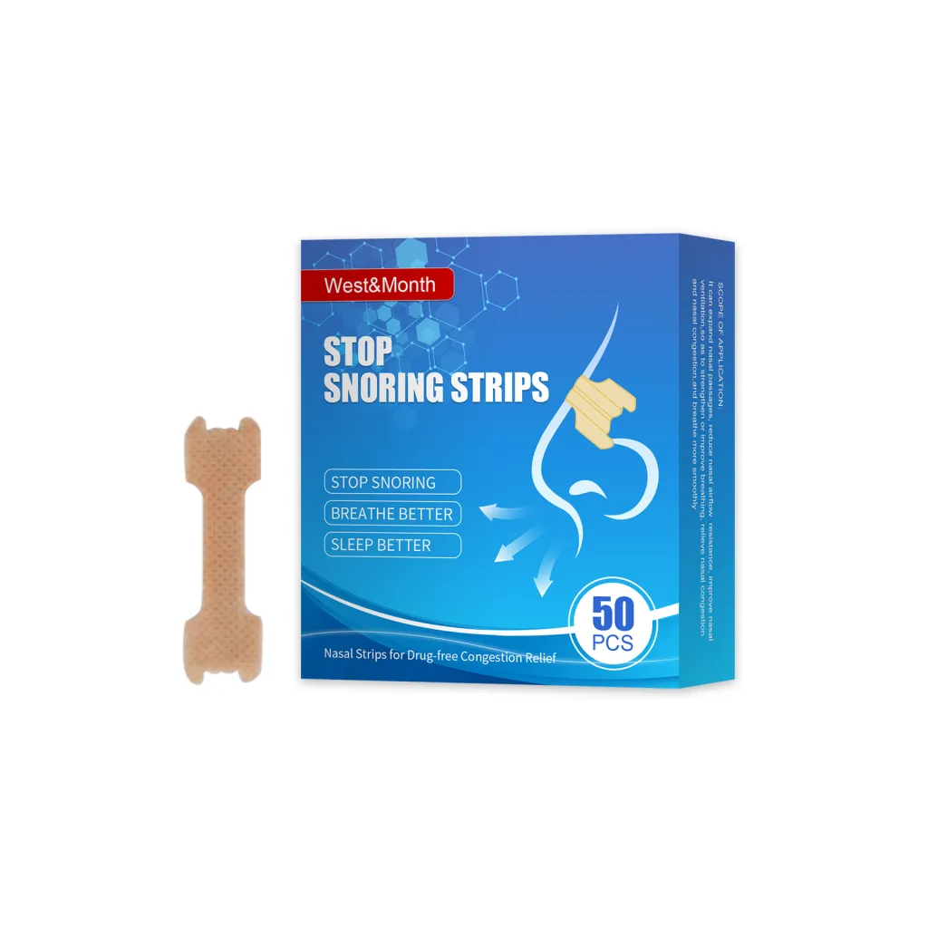 West&Month Nasal Ventilator Nasal Strip Anti-snoring Unclogging Airway Anti-snoring Stop Snoring Strip Care - 1Pcs