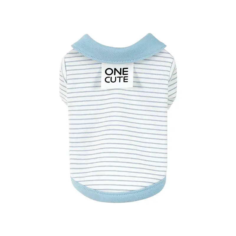Pet Striped Cat Bichon Pomeranian Small Dog Teddy Dog Clothes