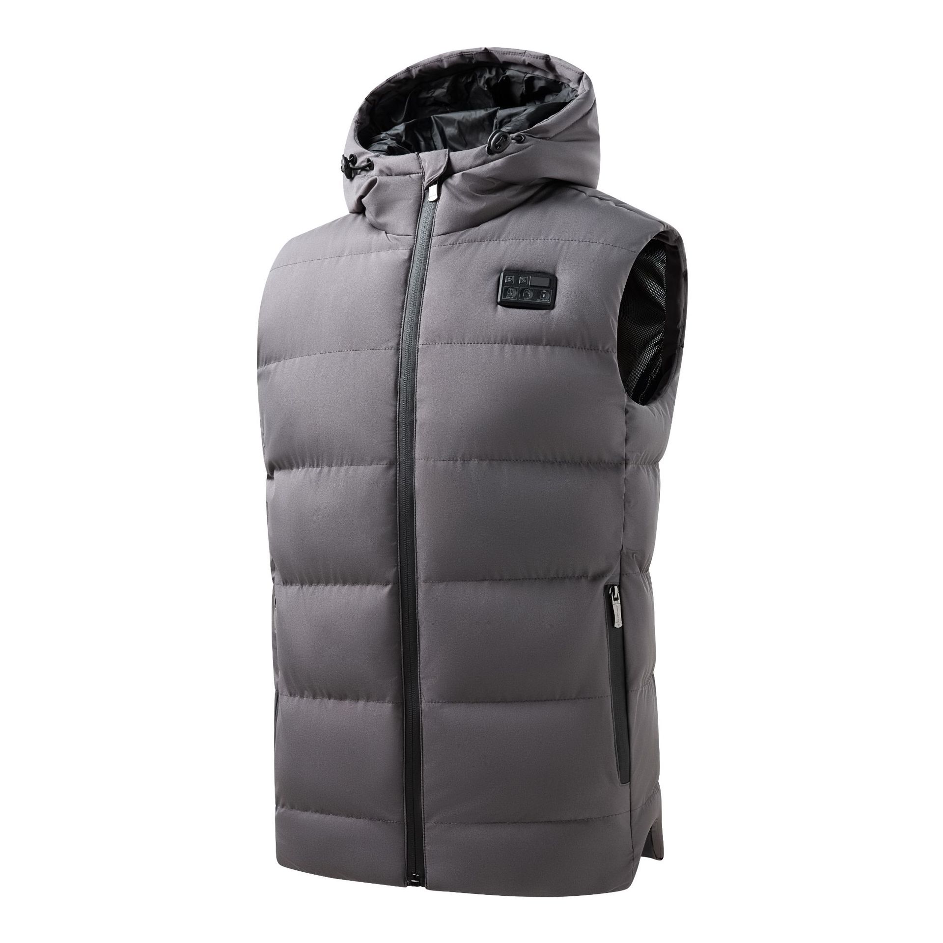 Title 6, Three-control Six-zone USB Heating Hooded Vest