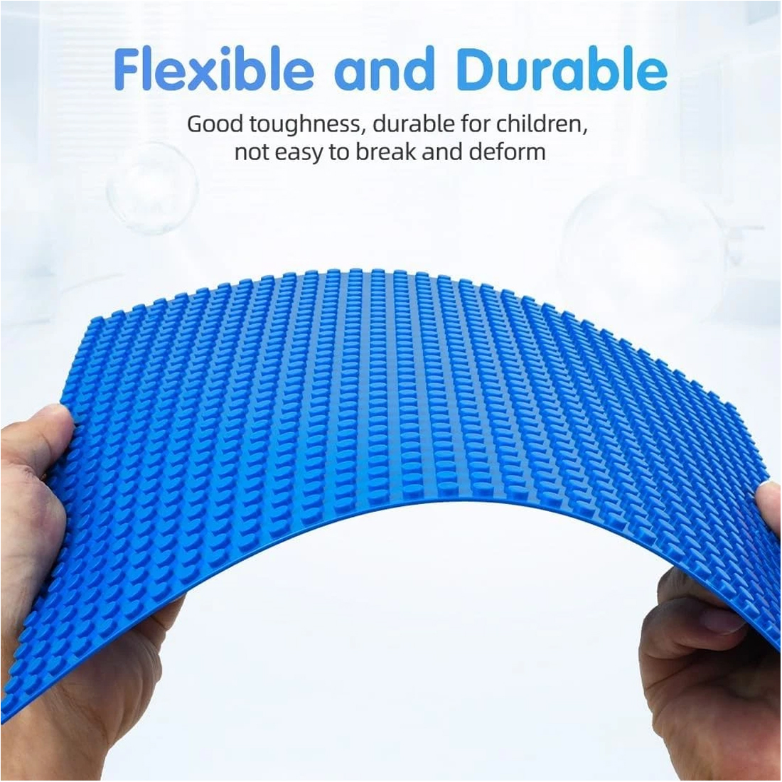 9pcs Building Block Baseboard, Educational Accessories, Toy Wall Base — image 2