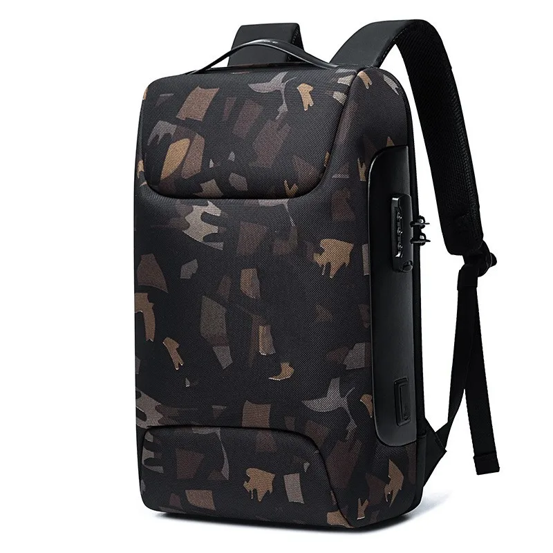 Backpack Men's Waterproof Business Travel - Camouflage