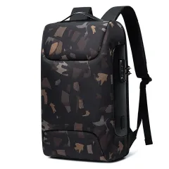 Backpack Men's Waterproof Business Travel - Camouflage - View 1