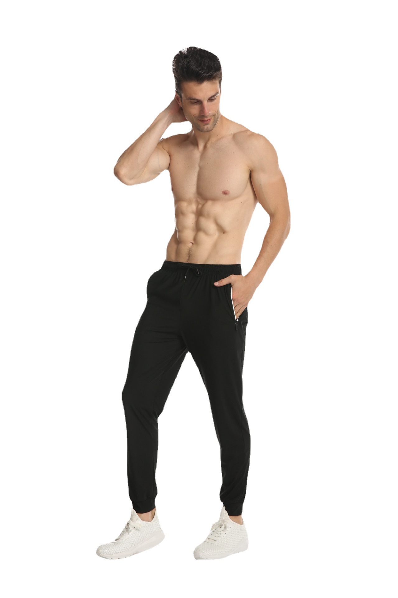 Title 8, Ademende elastische casual sportlegging