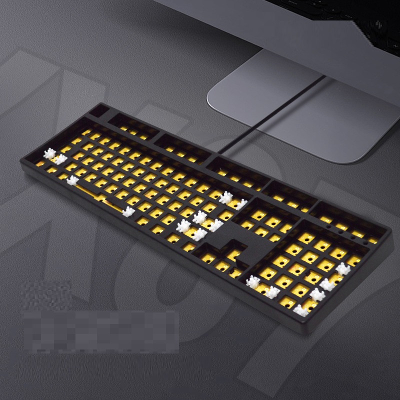 108 Keys Diy Satellite Axis laptop Ubs Wired tastatur Kit - Miniatyr 4