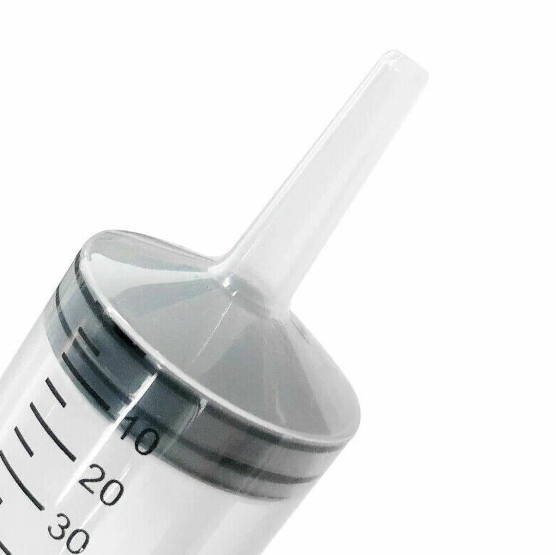 300ML Disposable Syringes Liquid Syringes Capacity Inlet Oil With Hose