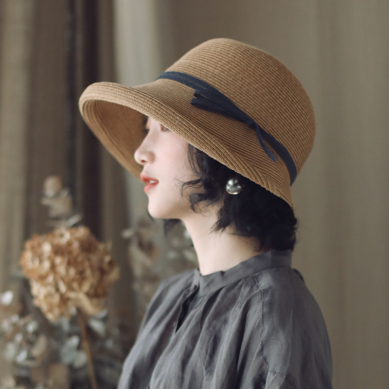 Women's Retro Foldable Sun Hat