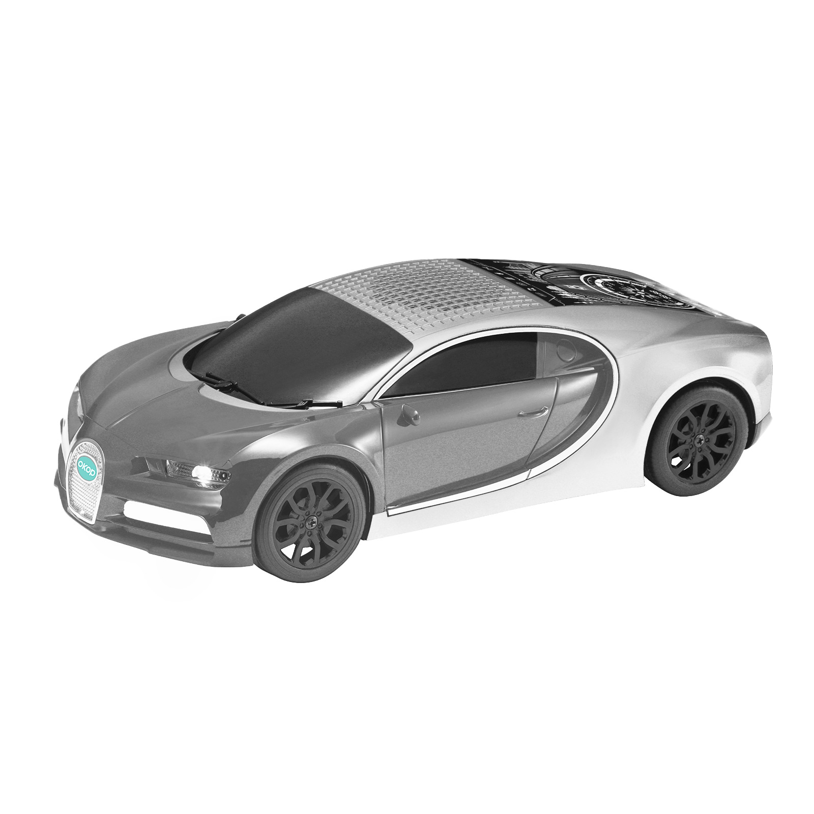 KP-848 Bluetooth Speaker Factory Direct Metal Car Model Speaker Toy Car With Ambient Lighting Long Battery Life Hot-Selling Item 2