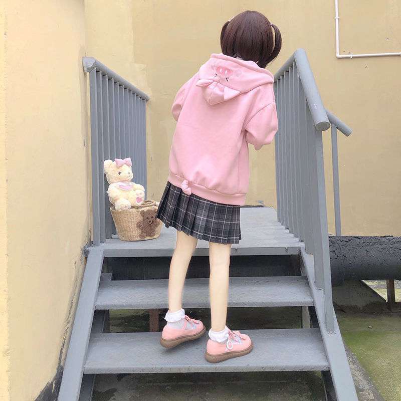 Japanese Soft Sister Girl Lovely Pig Ears Korea