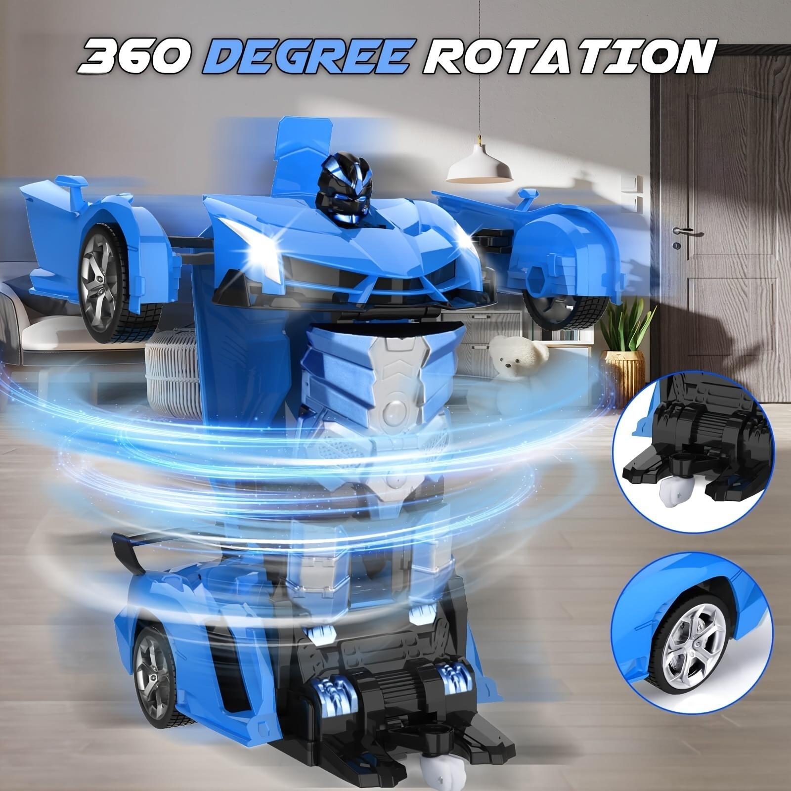 One-Touch Transforming Robot Car Educational Toy With Lights, Sound, Stunt Features, And Omnidirectional Movement,Self-pickup Only. image 26